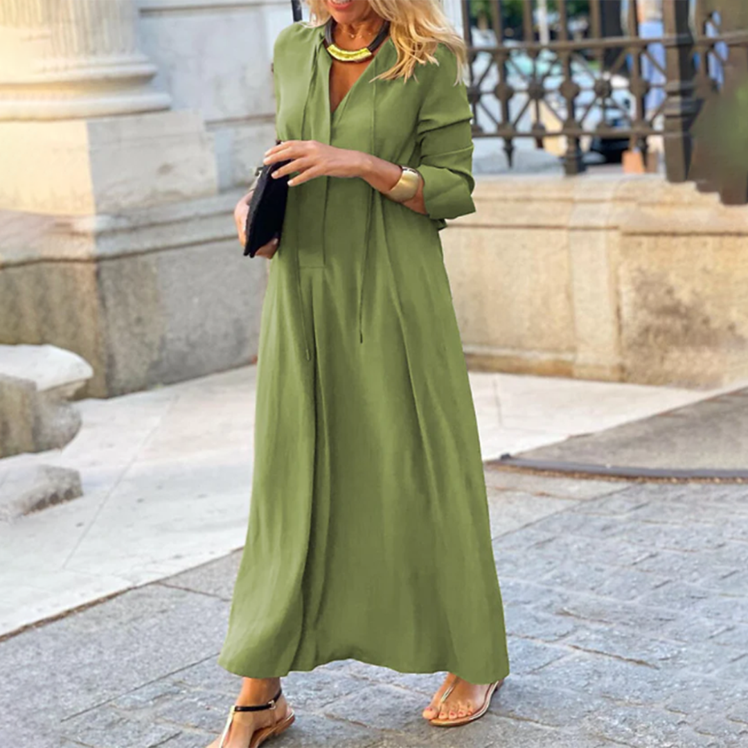Zeya - Rochie Maxi din Confort Etern și Stil Modern