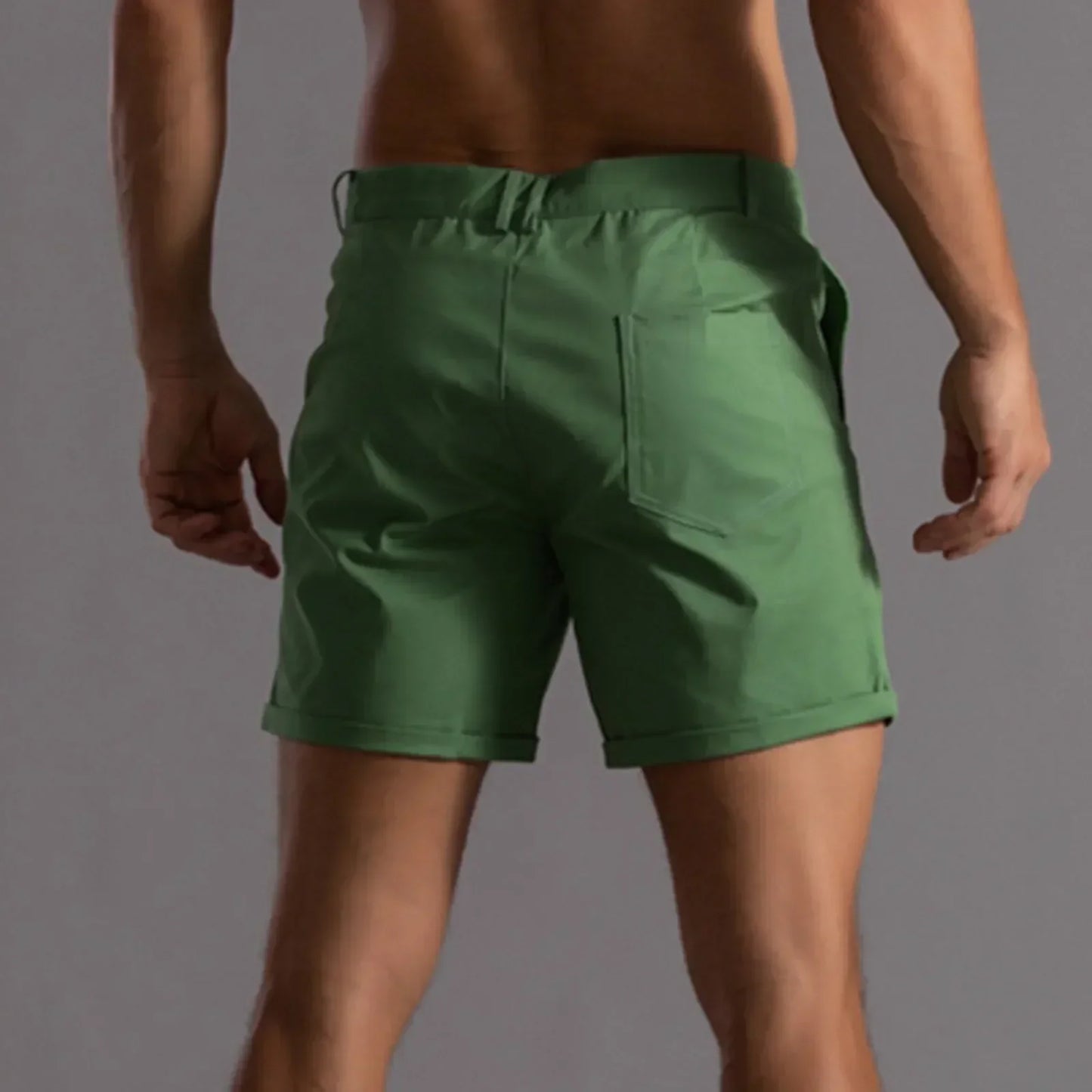 Andrie - Pantaloni Scurți Chino Bărbați Vară Elegant