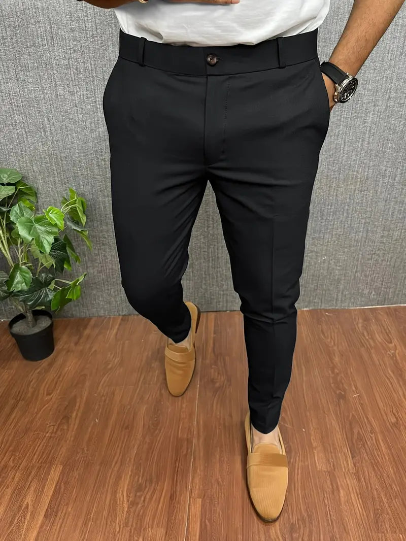Josh - Pantaloni Semi-Formali cu Confort Elegant