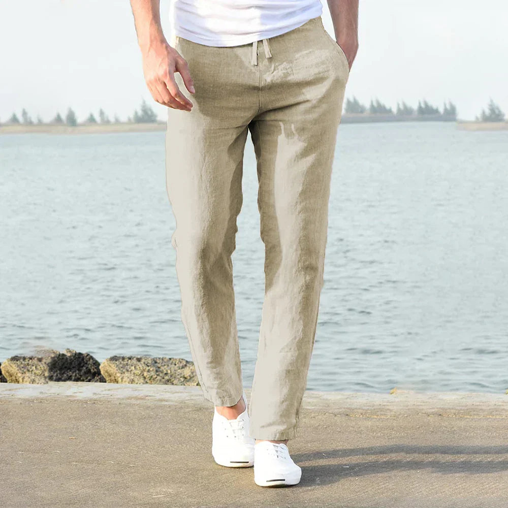 Aurelius - Bărbați Ușoară Bumbac-In Pantaloni