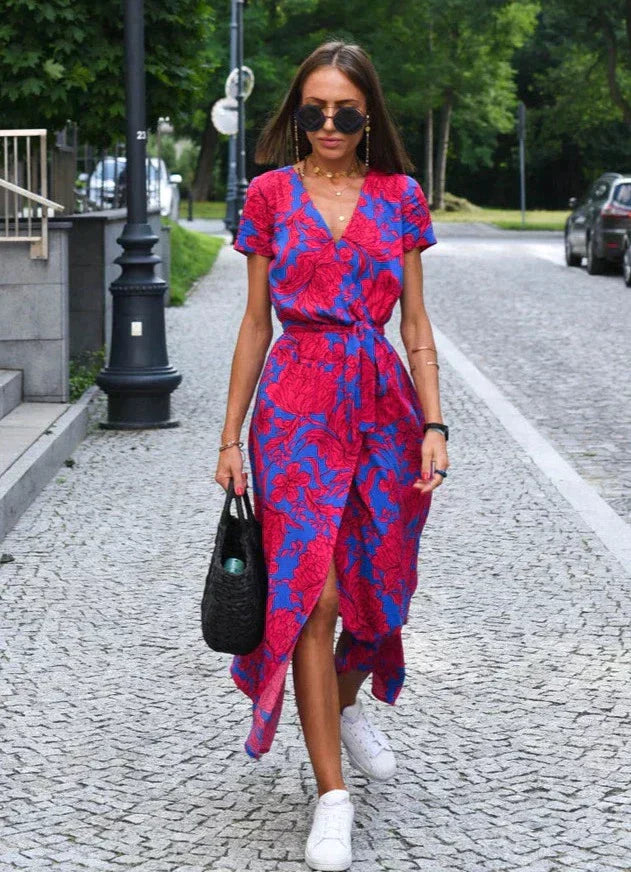Cadlín - Rochie midi confortabilă pentru dame