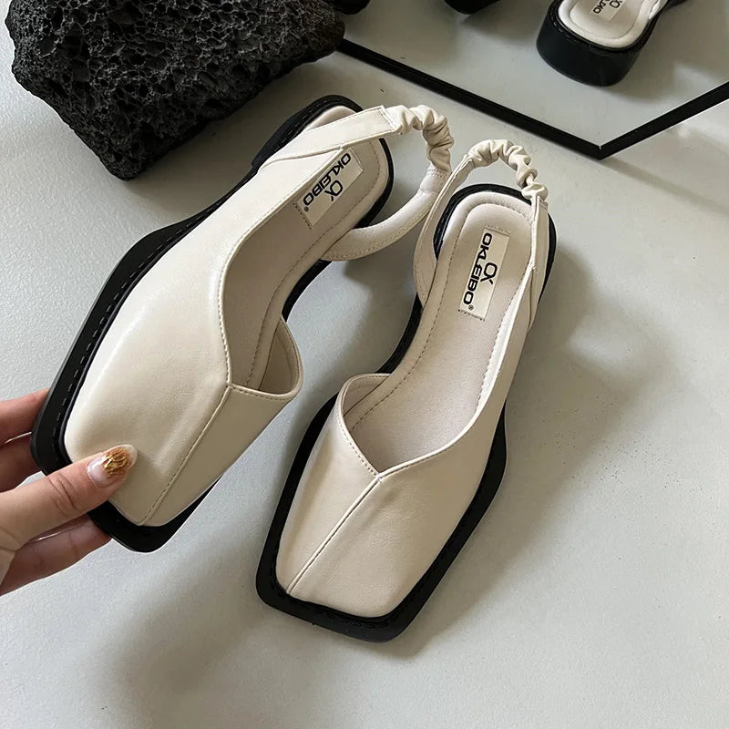 Camille - Slingback-Sandale Stil Urban