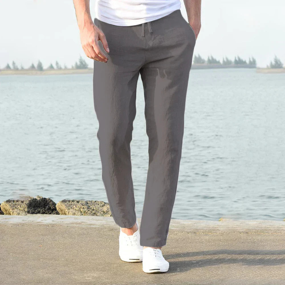 Aurelius - Bărbați Ușoară Bumbac-In Pantaloni
