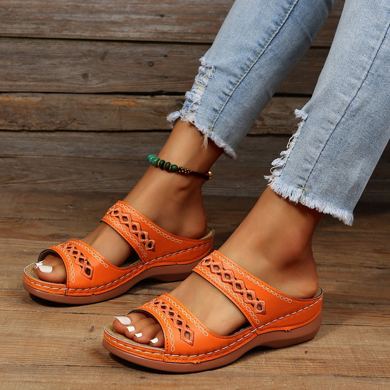 Alyssons - Sandale ortopedice confortabile pentru femei