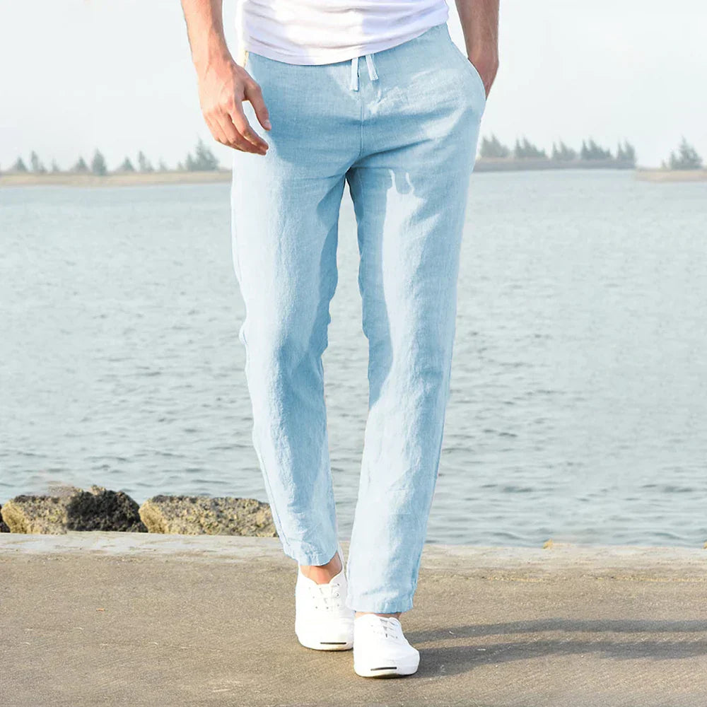 Aurelius - Bărbați Ușoară Bumbac-In Pantaloni