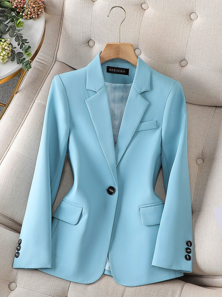 Elin – Sacou Elegant cu Un Singur Nasture