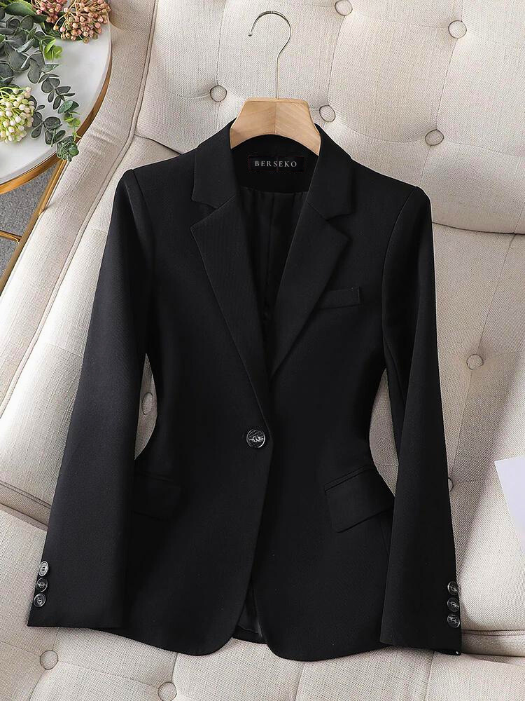 Elin – Sacou Elegant cu Un Singur Nasture
