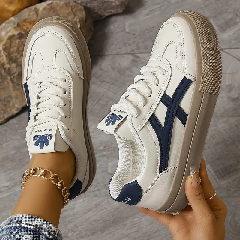 Naomi - Adidași de damă cu platformă în design retro