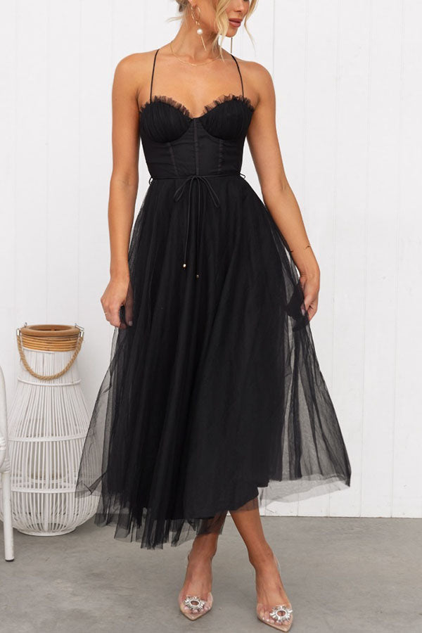 Elodie – Rochie maxi cu decolteu în V