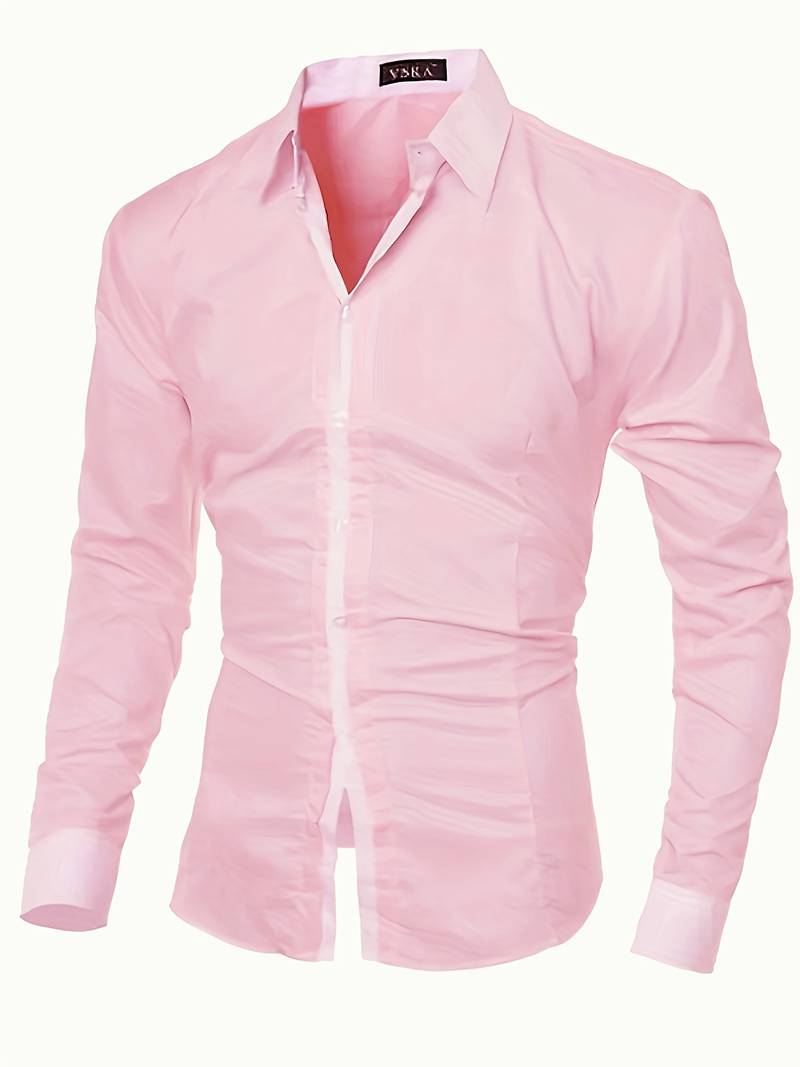 Tonie – Cămașă Elegantă cu Contrast cu Croială Modernă