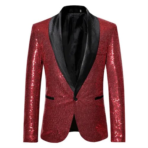Calvin - Blazer cu Paiete Graduale și de Efect