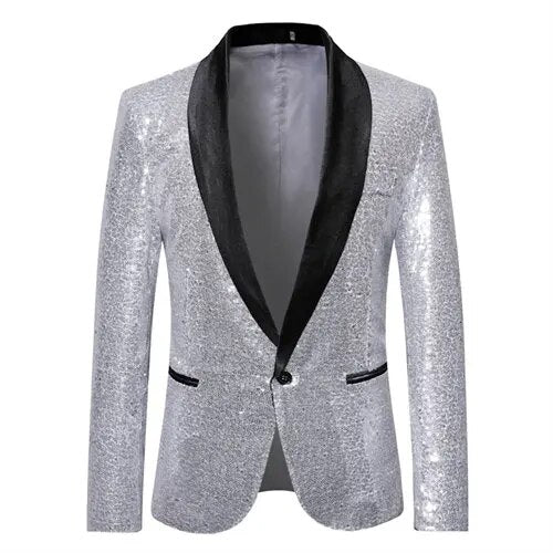 Calvin - Blazer cu Paiete Graduale și de Efect