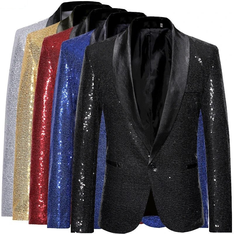 Calvin - Blazer cu Paiete Graduale și de Efect