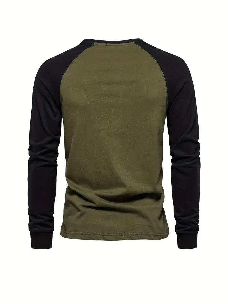 Kairo – Tricou cu Mâneci Lungi cu Contrast Puternic