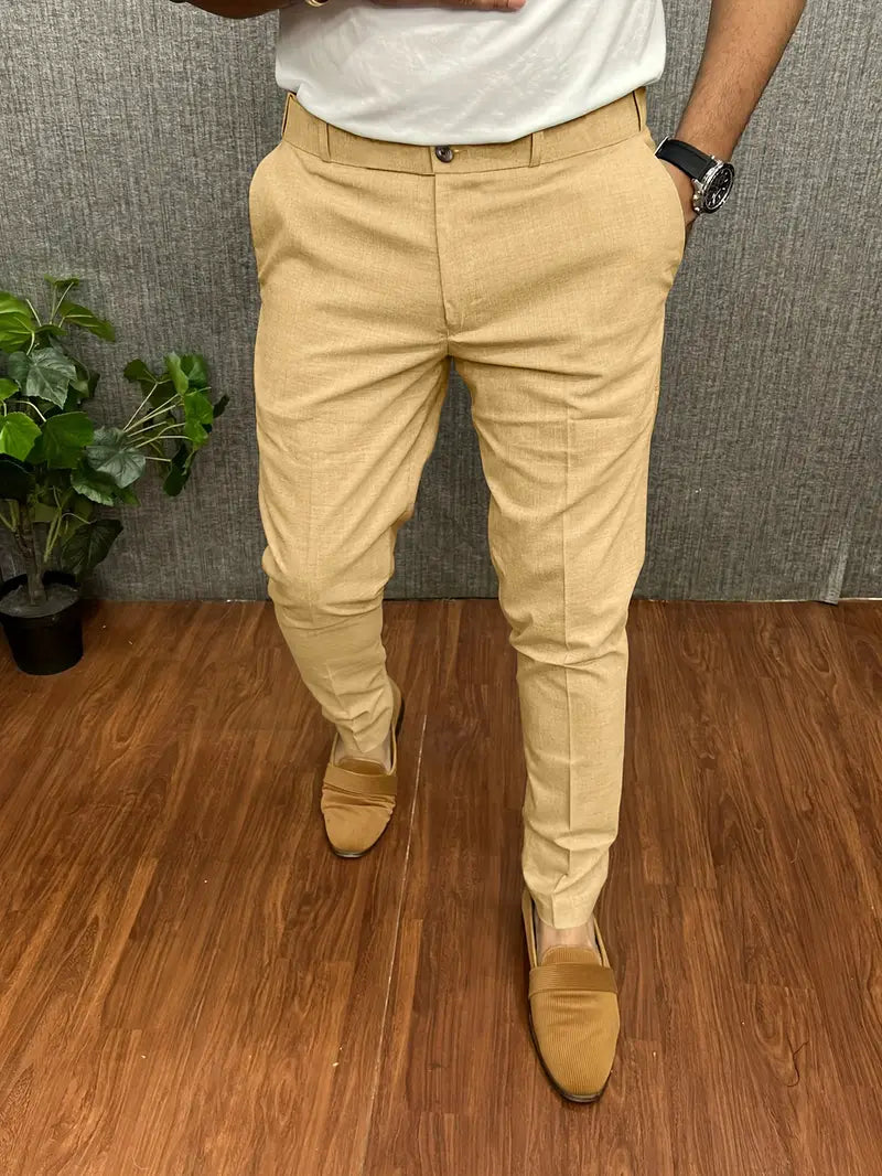Josh - Pantaloni Semi-Formali cu Confort Elegant