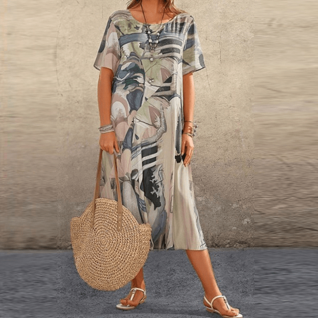 Elizabeth – Rochie rafinată cu imprimeu floral
