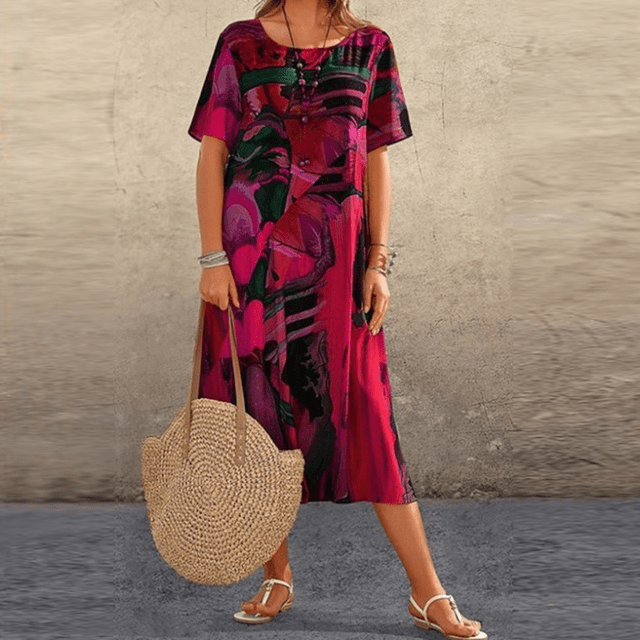 Elizabeth – Rochie rafinată cu imprimeu floral