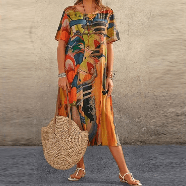Elizabeth – Rochie rafinată cu imprimeu floral