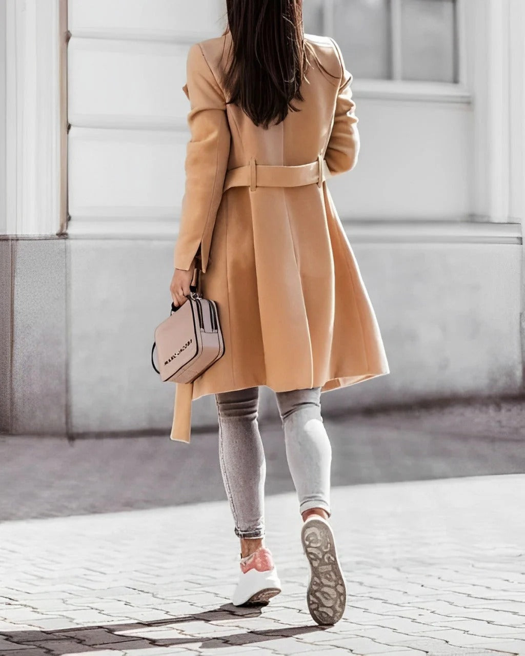 Deena - Palton elegant și confortabil din lână pentru femei