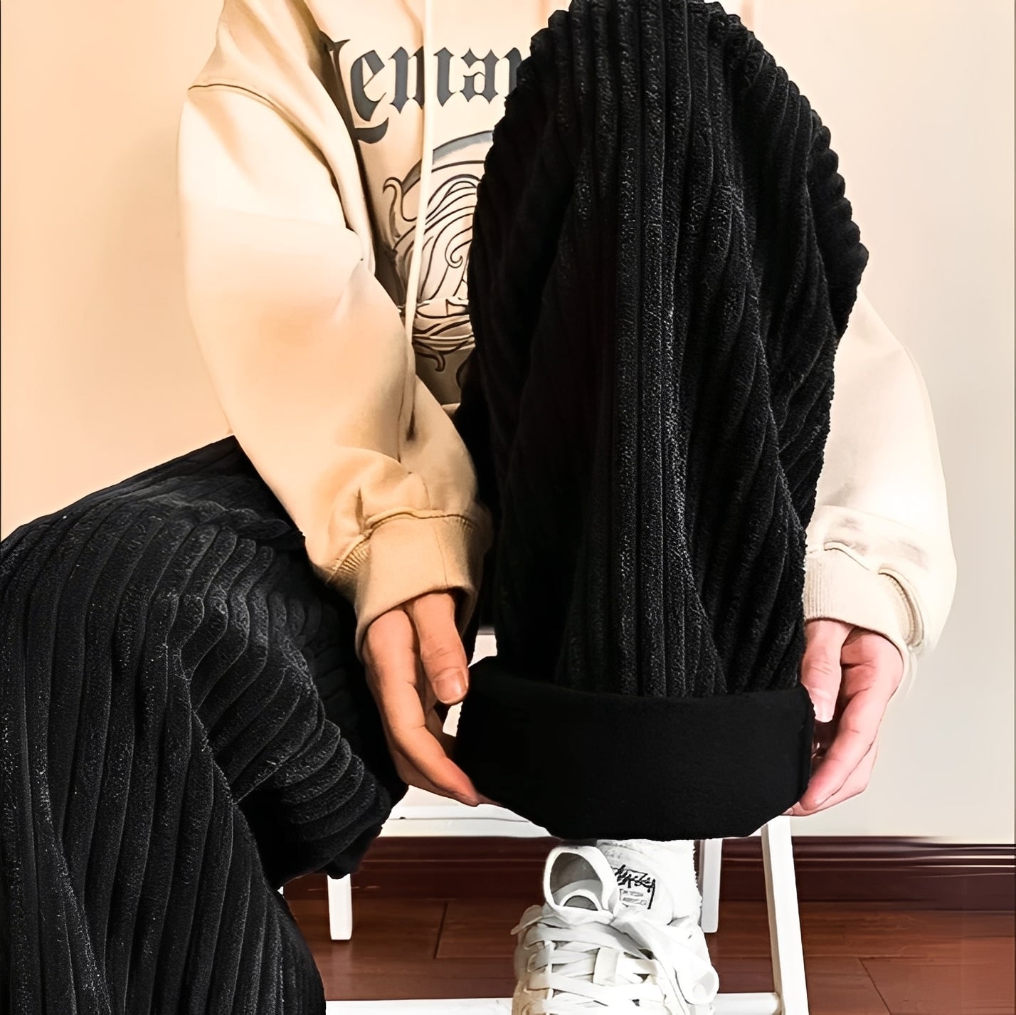 Kristian - Stil, pantaloni jogging cord lejeri pentru bărbați