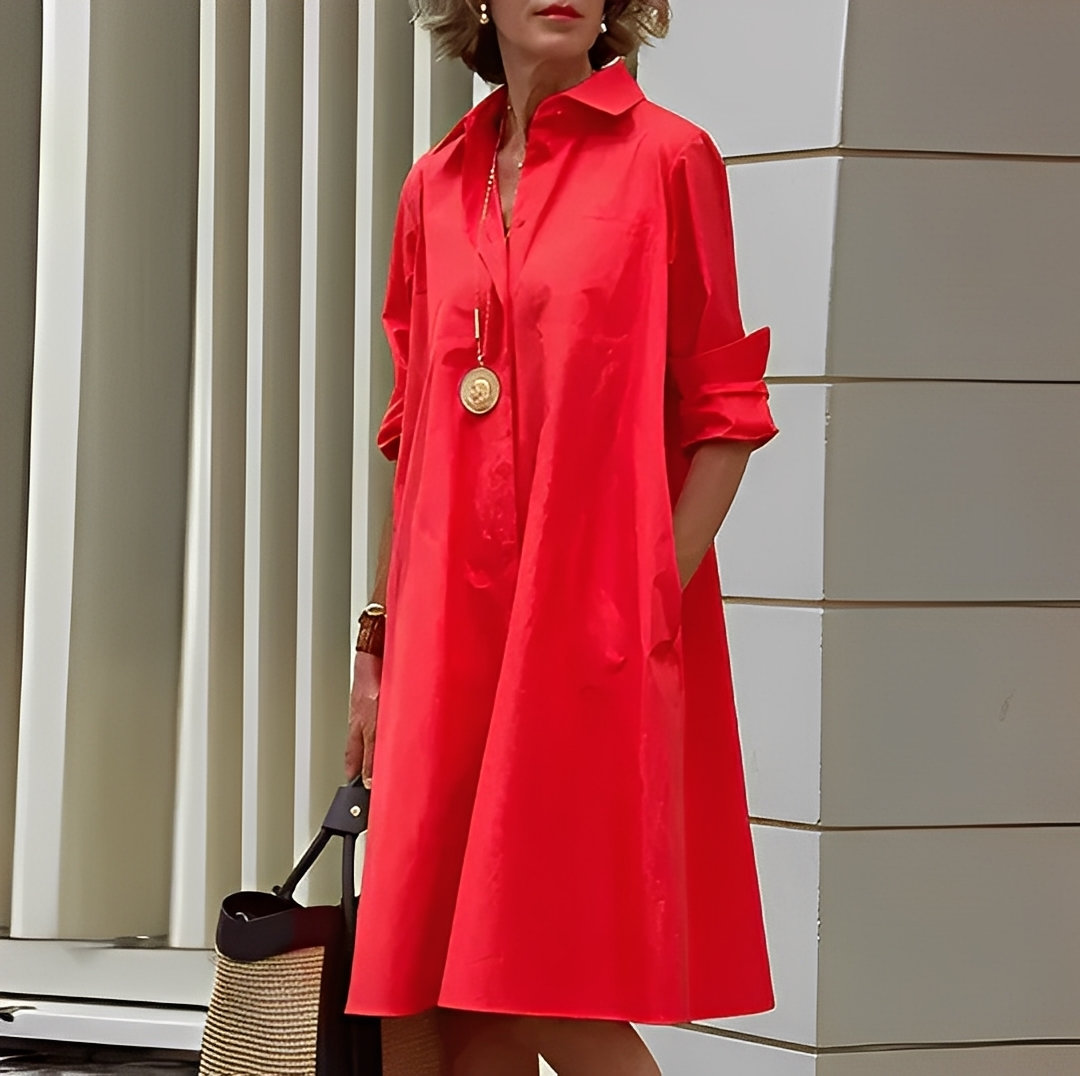 Maeva – Rochie-cămașă modernă pentru femei