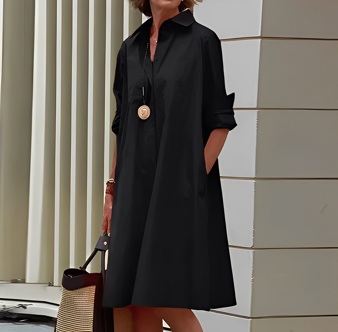 Maeva – Rochie-cămașă modernă pentru femei