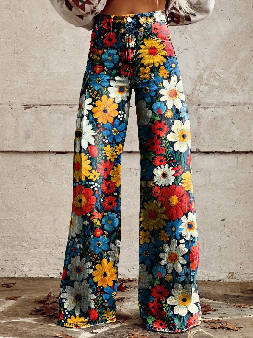 Camari – Pantaloni Evazați din Confort Natural