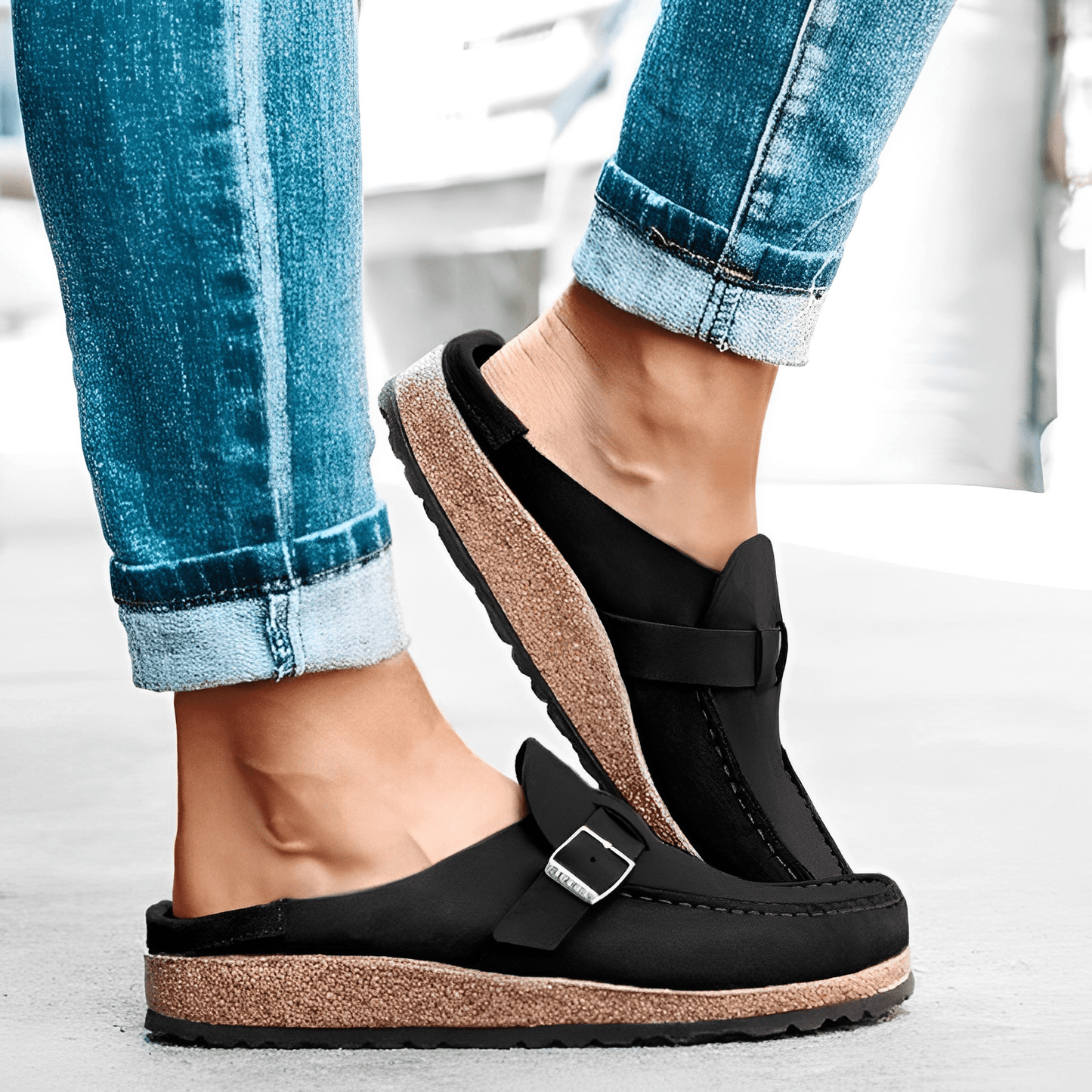 Kestrel - Pantofi din piele întoarsă casual pentru femei