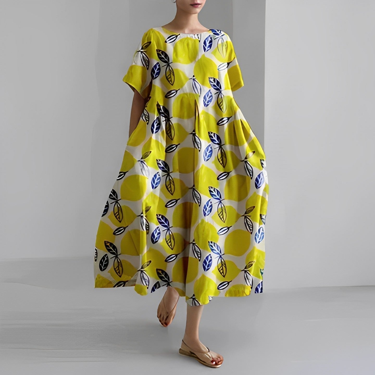 Naomi - Rochie boho maxi cu flori, perfectă pentru primăvară