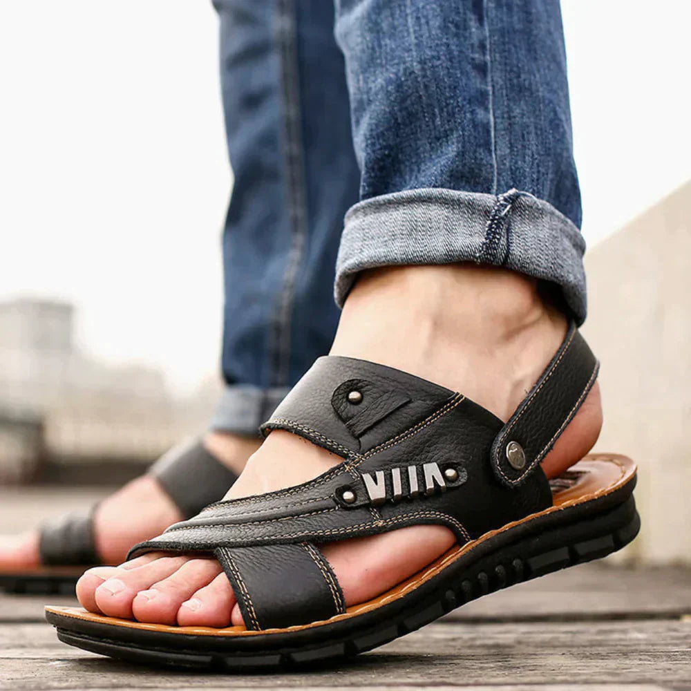 Jenson - Sandale ortopedice simple și elegante pentru bărbați