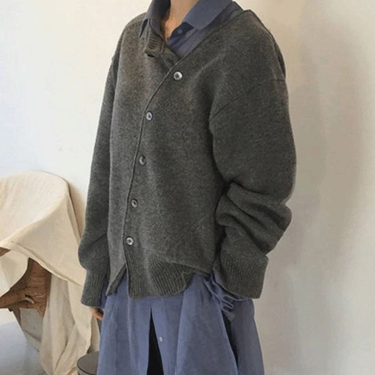 Erica - Jachetă în look modern cu detalii de nasturi