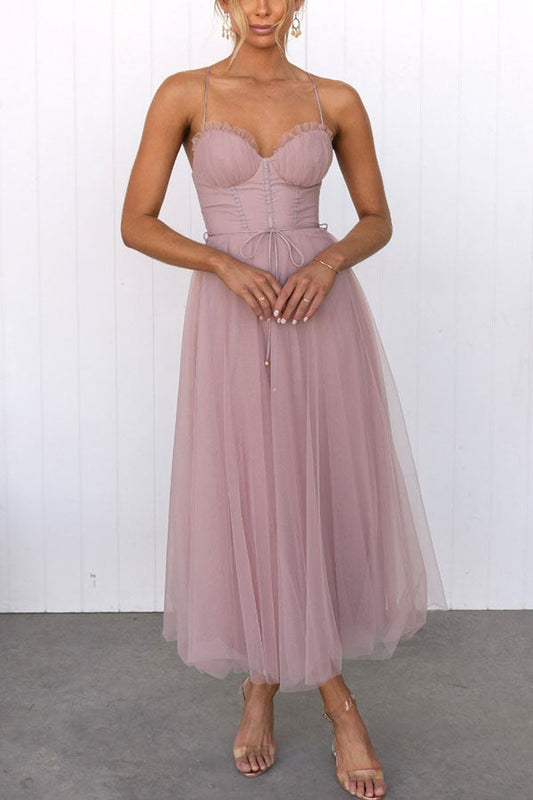 Elodie – Rochie maxi cu decolteu în V