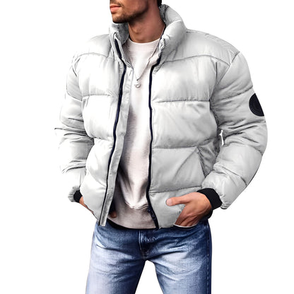 Keaton - Stilful, wattierte Daunenjacke pentru bărbați