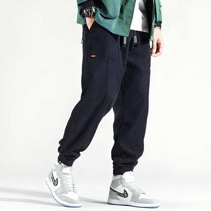 Kodey - Pantaloni largi, casual din cord pentru bărbați