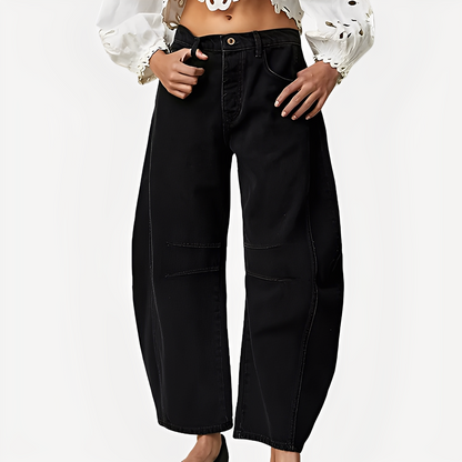 Celestine - Blugi clasici cu croială largă pentru femei