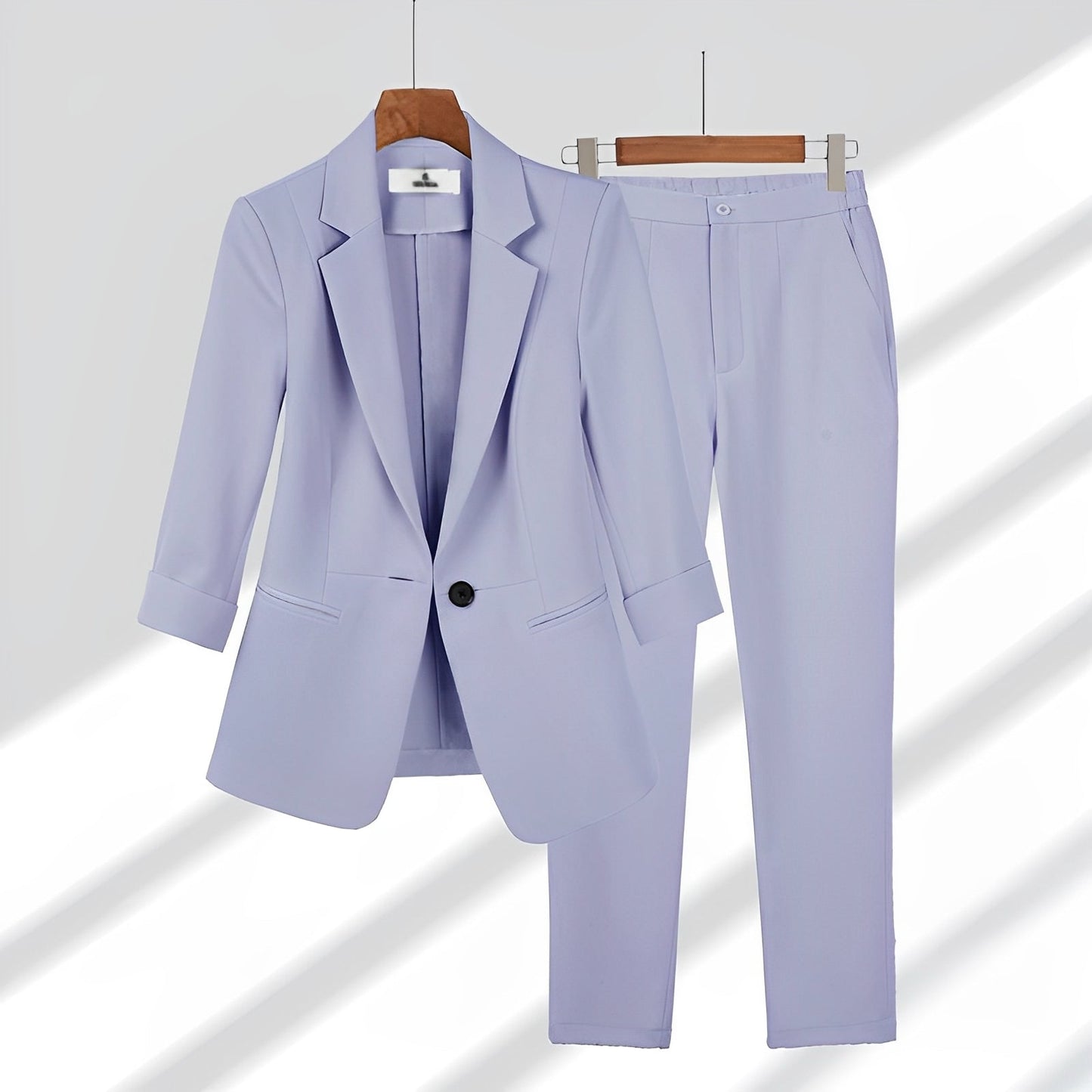 Cassarah - Set formal sacou și pantaloni pentru femei