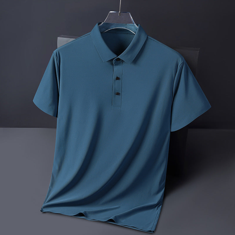 Graysen - Tricou polo lejer și respirabil pentru bărbați