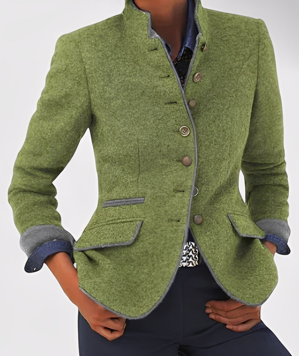 Kaelyn - Jachetă modernă de zi cu buzunare pentru femei