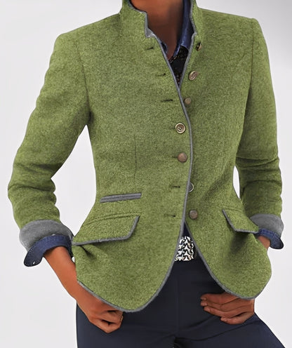 Kaelyn - Jachetă modernă de zi cu buzunare pentru femei