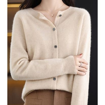Aubry – Cardigan moale din lână fină