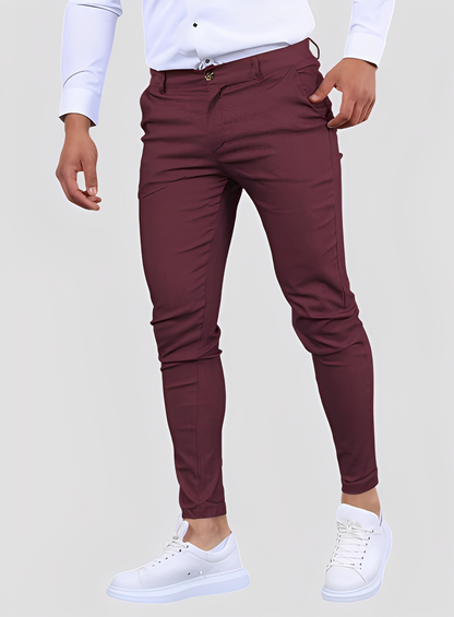 Reynard - Formale, elastice pantaloni skinny pentru bărbați