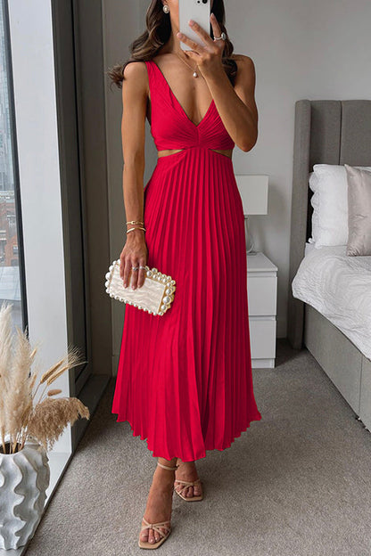 Catherina - Rochie elegantă cu pliuri pentru seară