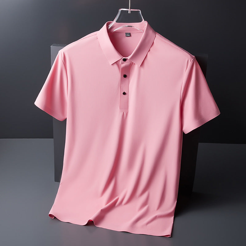 Graysen - Tricou polo lejer și respirabil pentru bărbați
