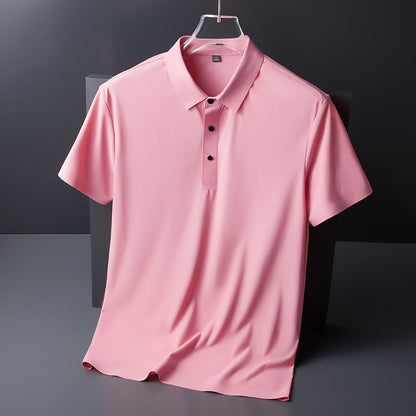 Graysen - Tricou polo lejer și respirabil pentru bărbați