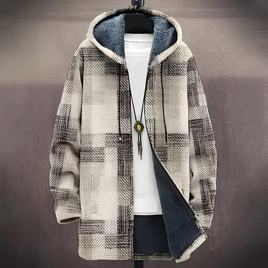 Wiley - Manta stilată, versatilă cu print pentru bărbați