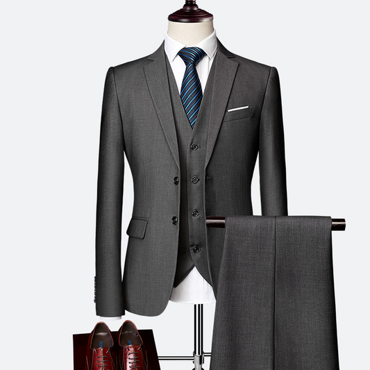 Norman - Set costum modern 3 piese pentru bărbați