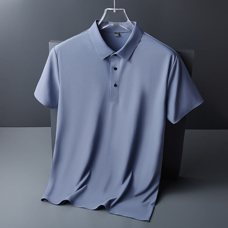 Graysen - Tricou polo lejer și respirabil pentru bărbați