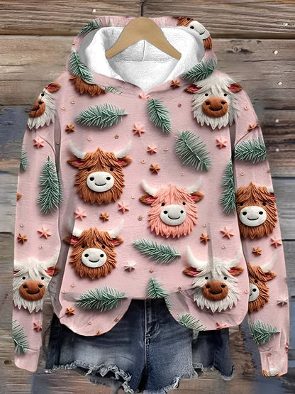 Jacalyn - Lejer, colorat hanorac pentru femei