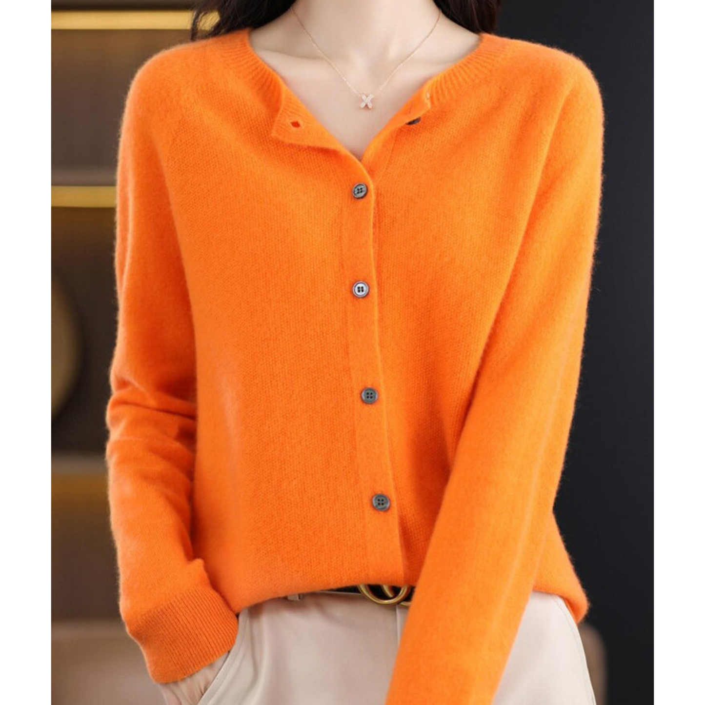 Aubry – Cardigan moale din lână fină