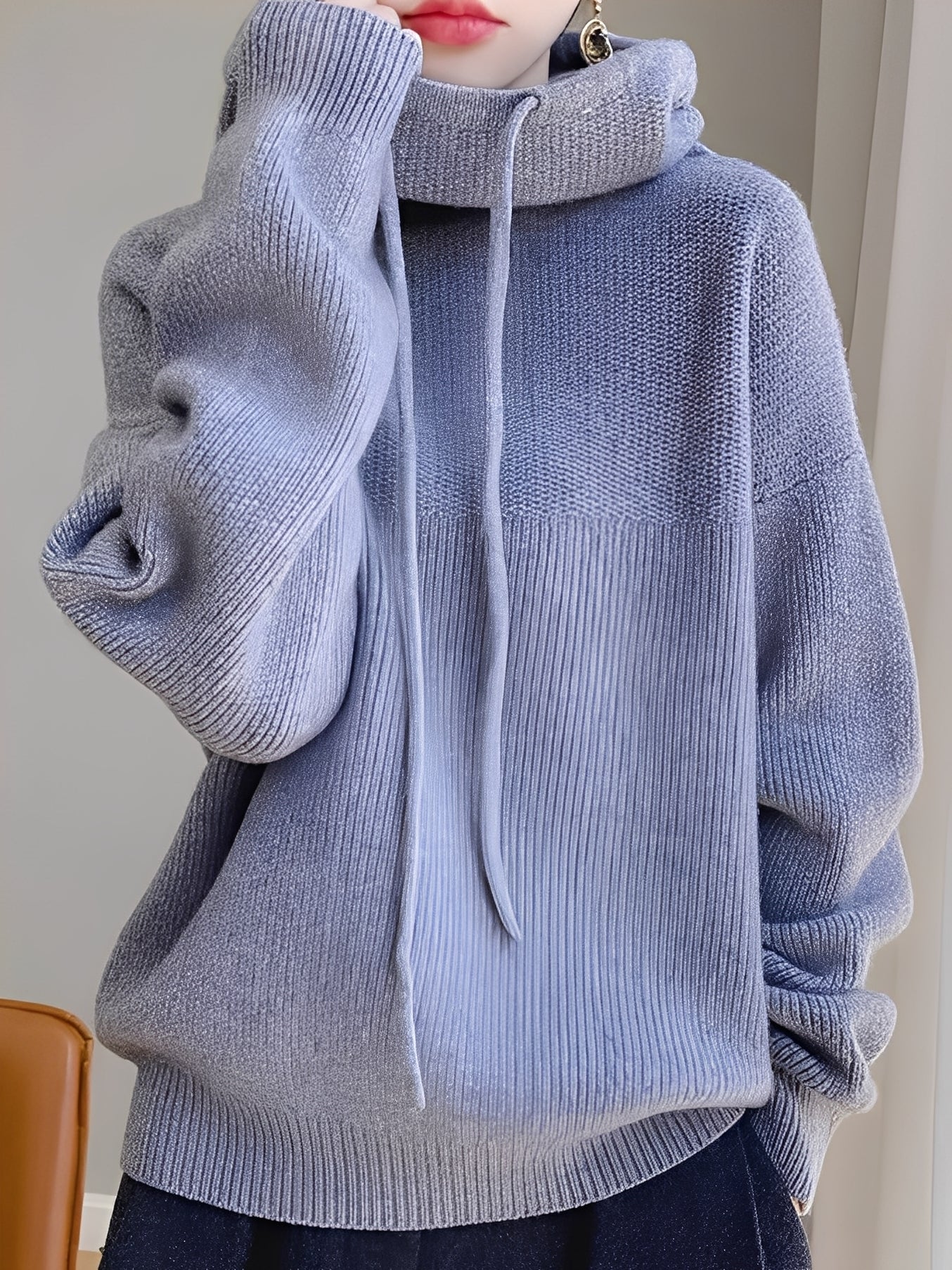 Mercia - Hanorac modern cu glugă pentru femei